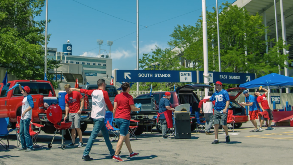 America First Visa Tailgate Video