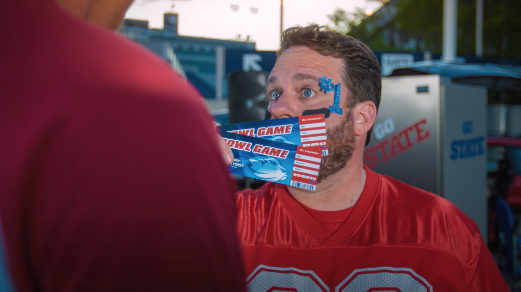 America First Visa Tailgate Video