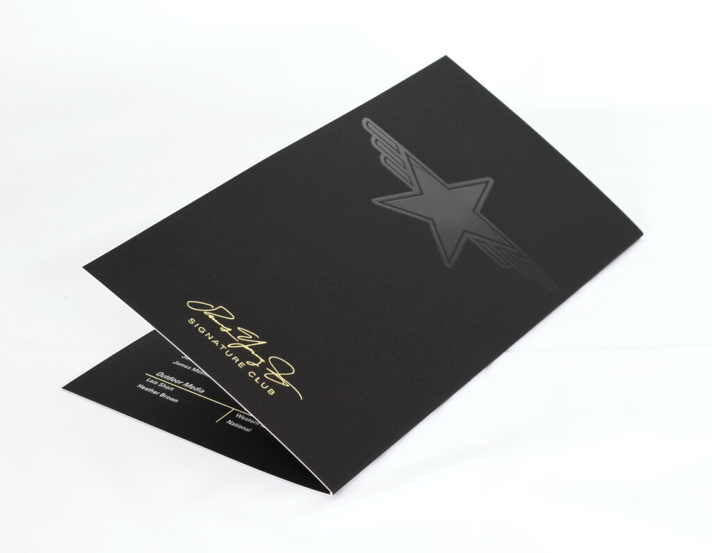 YESCO Signature Club Event Brochure 4 - Mighty Clever YESCO Signature Club Event Brochure